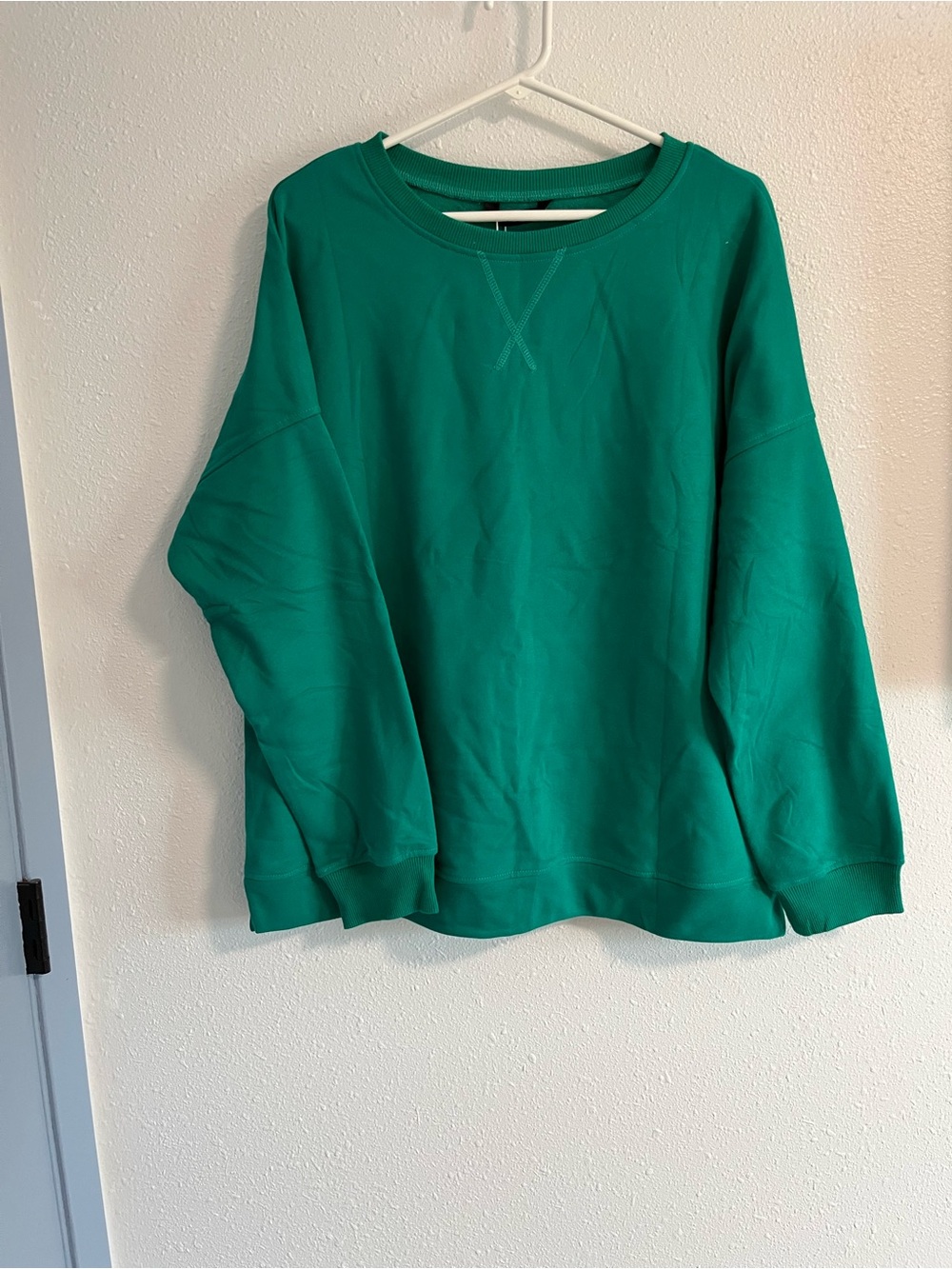 Women's Emerald Crewneck Pullover Sweater Size Large